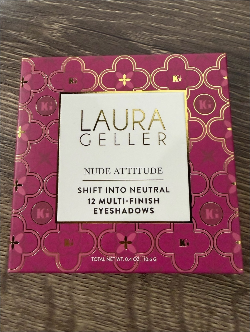 Laura Geller Nude Attitude Shift Into Neutral Eyeshadow Palette NEW